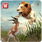 Angry Lion Jungle Survival 3D icône