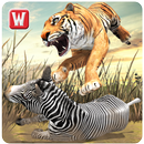 Angry Tiger Jungle Survival 3D aplikacja
