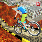 Lava BMX Impossible Tracks - Bicycle Stunts Rider icône