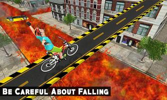Lava BMX Impossible Tracks - Bicycle Stunts Rider poster