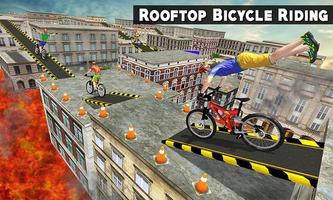 Lava BMX Impossible Tracks - Bicycle Stunts Rider screenshot 1