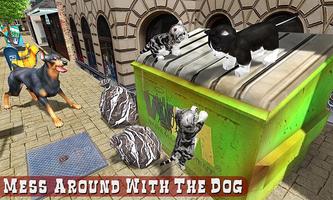 Hond versus kat vecht spel screenshot 1