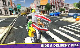 City Bike Pet Animal Transport پوسٹر