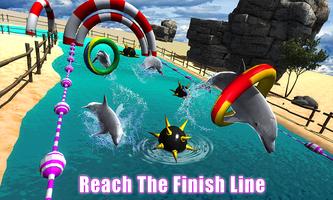Dolphin Racing Simulator 3D capture d'écran 2