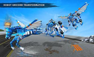 Robot Unicorn Bike Transform Battleground Royale Ekran Görüntüsü 1