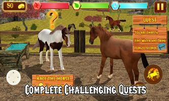 Horse Racing Run Simulator capture d'écran 1