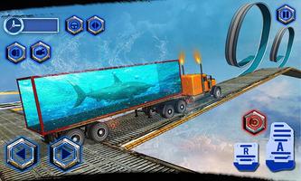 Impossible Whale Shark Transport Truck Driving 3D capture d'écran 2