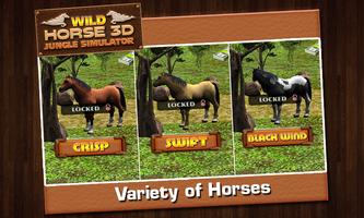 Wild Horse Jungle Simulator capture d'écran 1