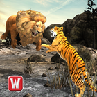 Lion Vs Tiger 2 Wild Adventure أيقونة