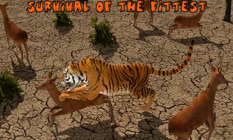 Lion Vs Tiger Wild Adventure capture d'écran 3