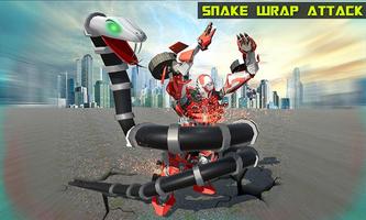 Robot Snake Anaconda Transform City Battle Attack capture d'écran 1