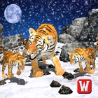 Snow Tiger Wild Life Adventure أيقونة