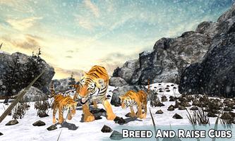 Snow Tiger Wild Life Adventure الملصق