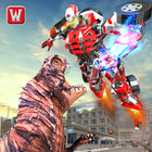 Superhero Robot vs Dino: Incredible Monster Battle icône