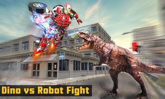 Superhero Robot vs Dino: Incredible Monster Battle imagem de tela 1