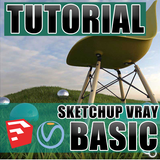 Sketchup Vray Basic Tutorial icône