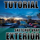 Sketchup Vray Exterior Tutorial ícone