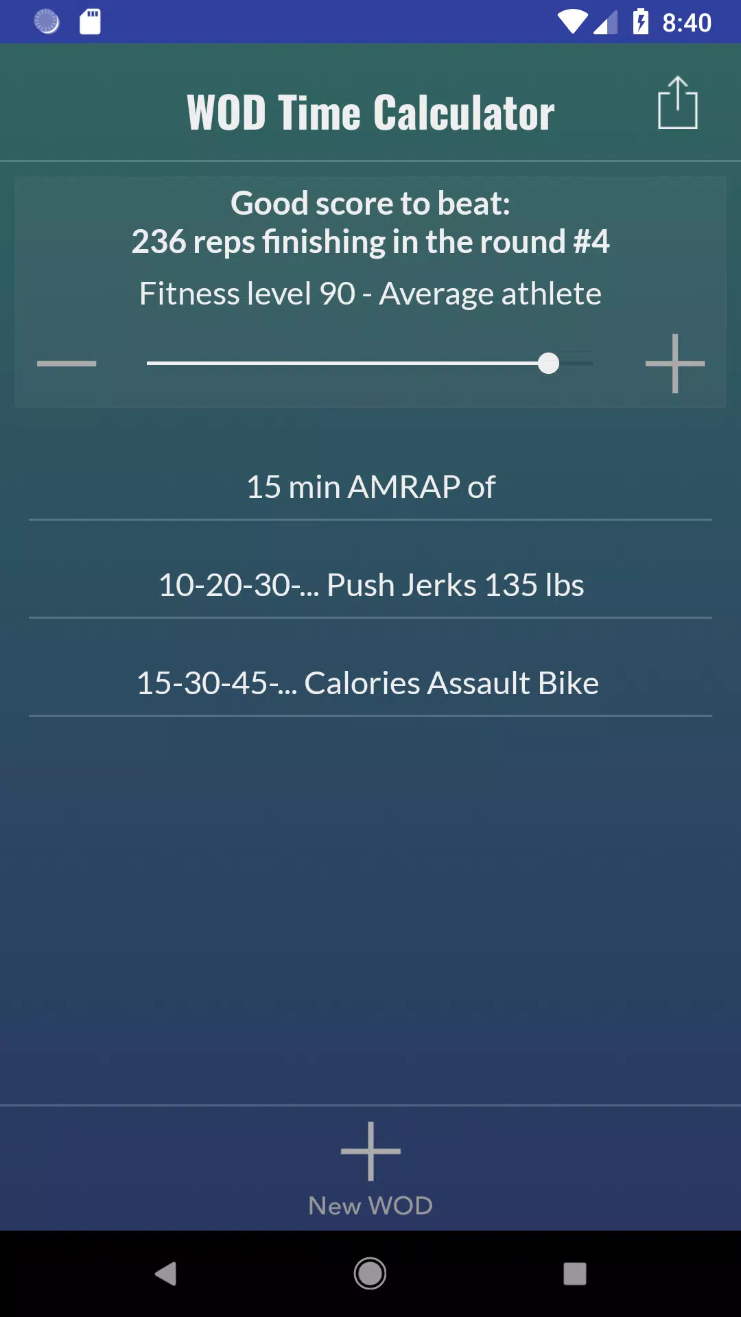 WOD Time Calculator APK for Android Download