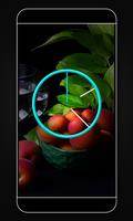 Apricot clock live wallpaper স্ক্রিনশট 3