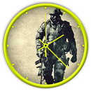 Army clock live wallpaper APK