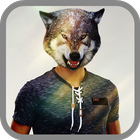 Animal Stickers Photo Editor أيقونة