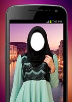 Huda Hijab Photo Editor captura de pantalla 1