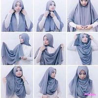 Tutorial Hijab Cantik Wisuda スクリーンショット 3