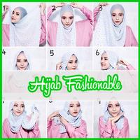 Tutorial Hijab Fashionable plakat