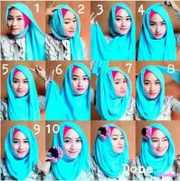 Tutorial Hijab Model Baru Untuk Pesta capture d'écran 1