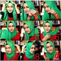 2 Schermata Tutorial Hijab Model Baru Untuk Pesta