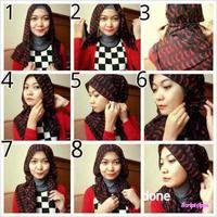 Tutorial Hijab Pashmina Stylish screenshot 1