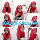 Tutorial Hijab Terbaru Anak Muda ikon