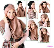 Tutorial Hijab Trendy Yang Simple ภาพหน้าจอ 3