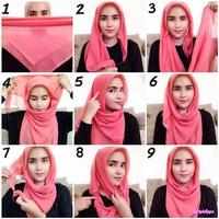 Tutorial Hijab Trend & Elegant syot layar 2