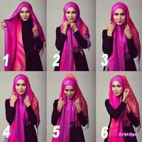 Tutorial Hijab Update 2017 Terbaru اسکرین شاٹ 1