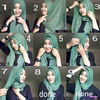 Tutorial Hijab Update 2017 Terbaru imagem de tela 2