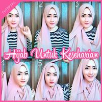 Tutorial Hijab Untuk Keseharian पोस्टर