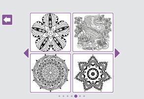 Mandala Coloring Book For Kids Free screenshot 1