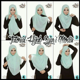 Tutorial Hijab Syar'I Modis 2017 Zeichen