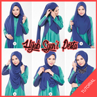 Tutorial Hijab Syar'I Pesta 2017 icon