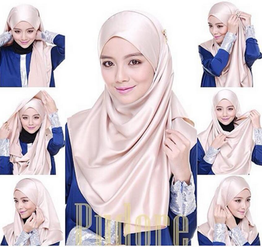 Tutorial Hijab Syari Segi Empat For Android Apk Download