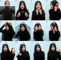 Tutorial Hijab Syar'i Lengkap تصوير الشاشة 2