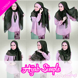 Tutorial Hijab Lengkap 2017 Simple icône