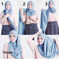 Tutorial Hijab Syar'I Modern syot layar 2