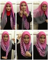 Tutorial Hijab Syar'I Mudah dan Simpel স্ক্রিনশট 2