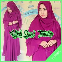 Tutorial Hijab Syar'I Tertutup 海報