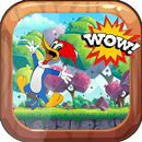 Adventure Woody World Run woodpecker APK