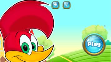 برنامه‌نما Wody : adventure of woodpecker عکس از صفحه