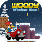 Woody run Winter adventure icône
