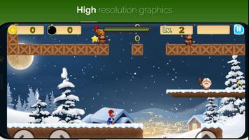 Woody run Winter adventure screenshot 1